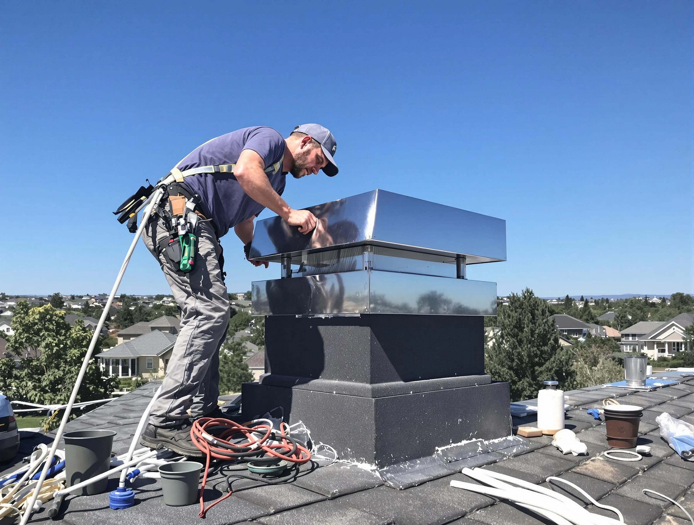 Chimney Cap Services service in South Plainfield, NJ