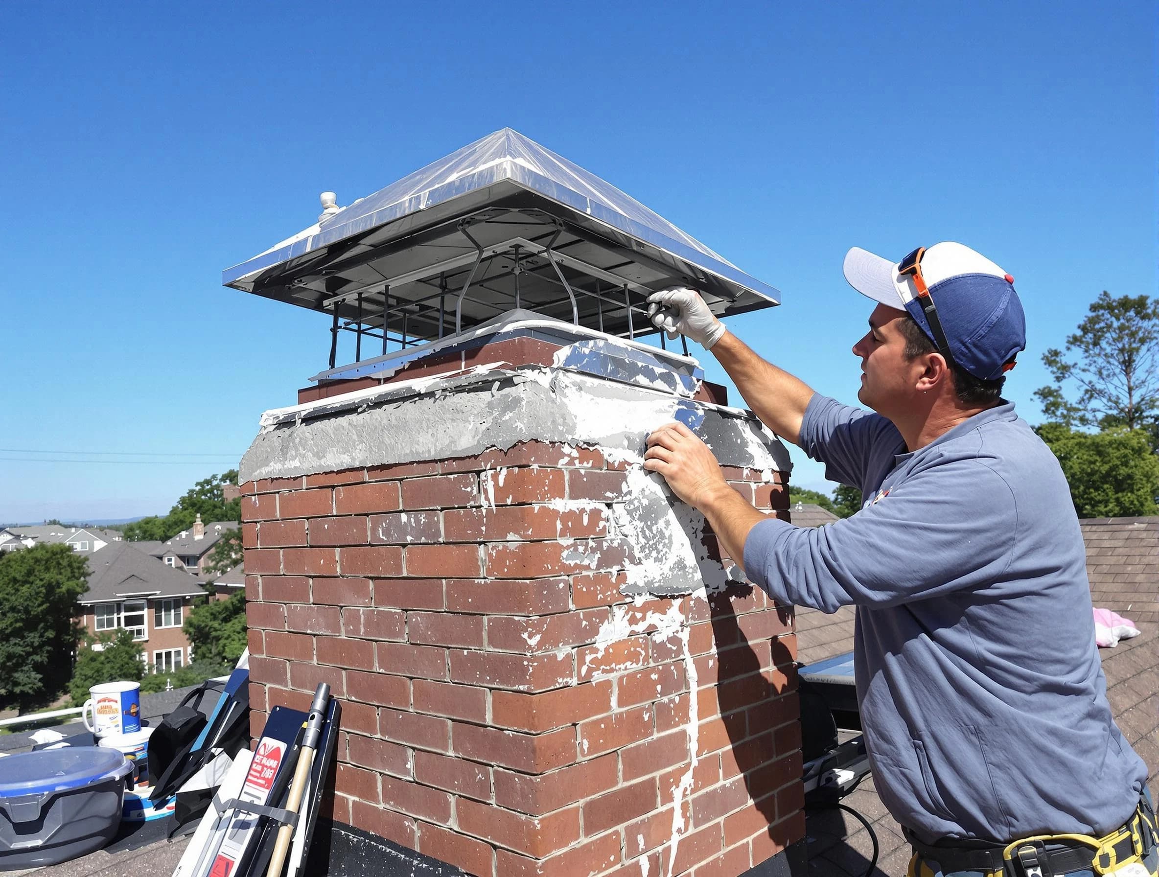 Chimney Crown Services service in South Plainfield, NJ